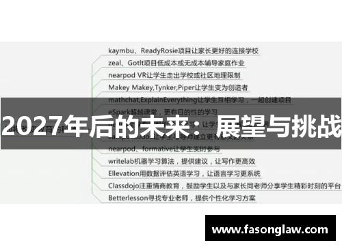 2027年后的未来：展望与挑战